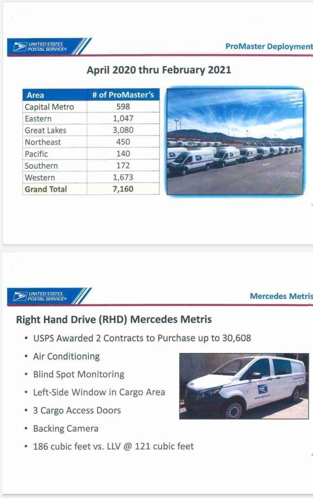 post office mercedes van