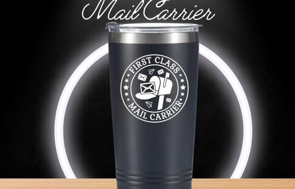 First Class Mail Carrier Stainless Steel Tumbler 20OZ