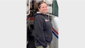 This rural carrier found a 96-year-old man who had fallen on the ice